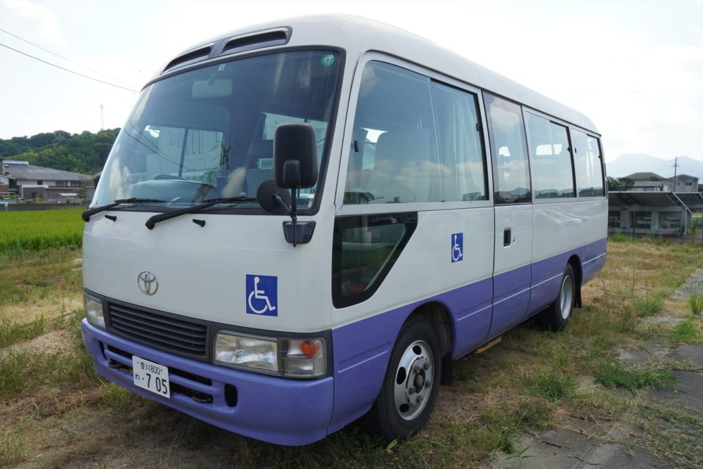CAR – TOYOTA　COASTER　custom：写真